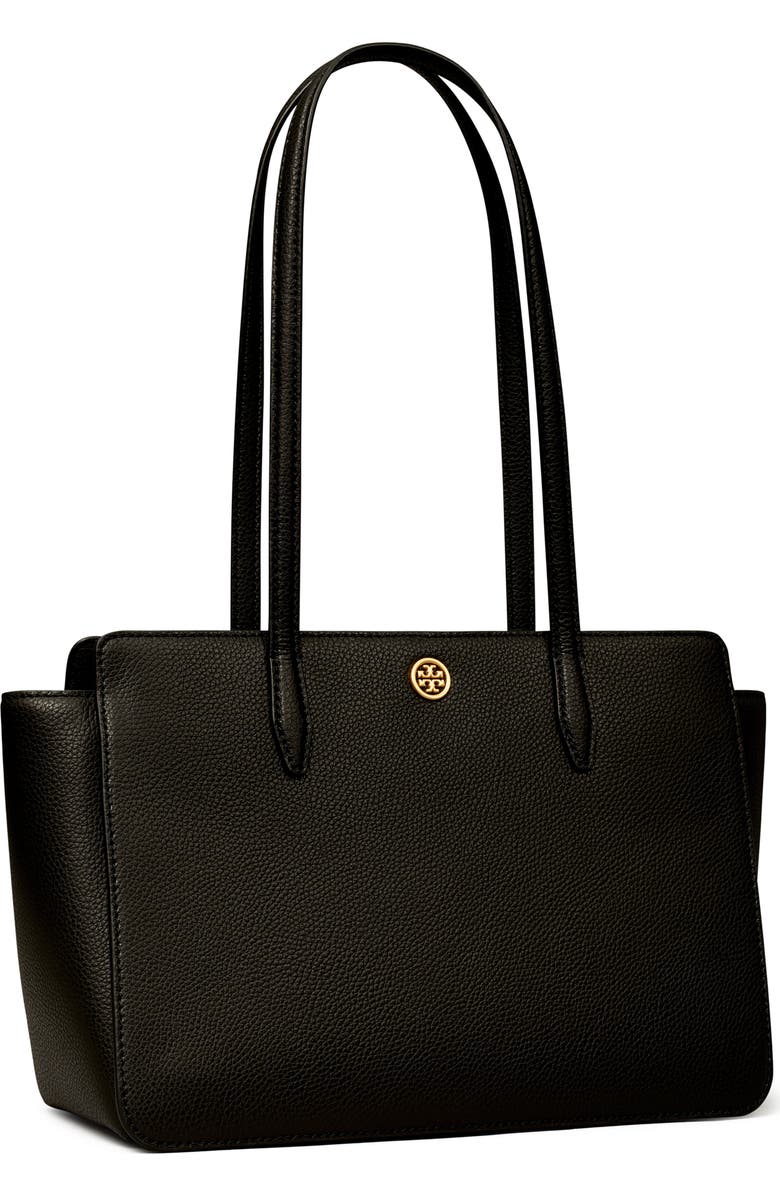 Tory Burch Robinson Small Leather Tote, Alternate, color,