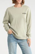AllSaints Soleil Etta Cotton French Terry Sweatshirt