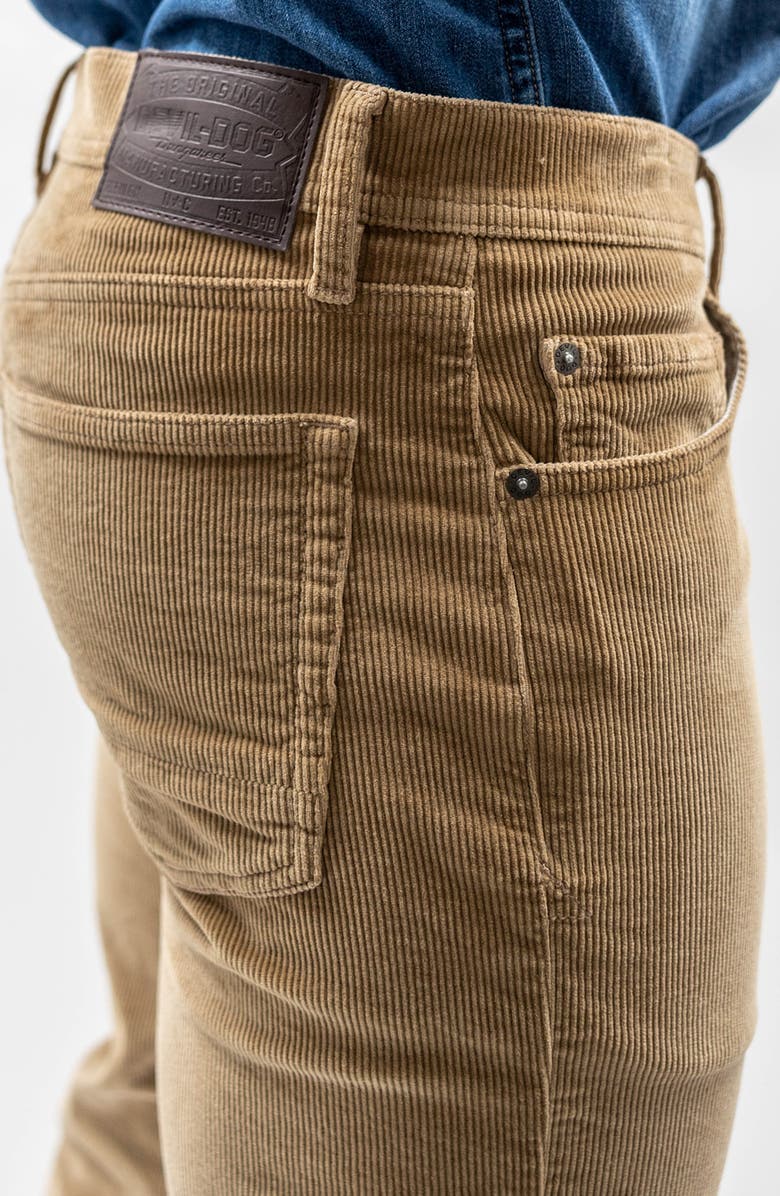 Devil-Dog Dungarees Stretch Corduroy Five Pocket Pants, Alternate, color,