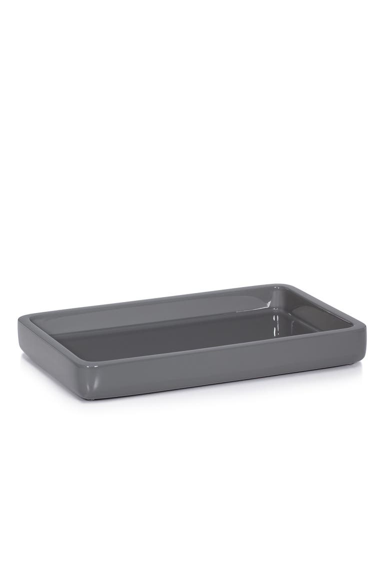 Domus Smoke Gloss Tray, Main, color, GREY