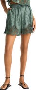 Vitamin A® Flora Broderie Anglaise Cover-Up Shorts