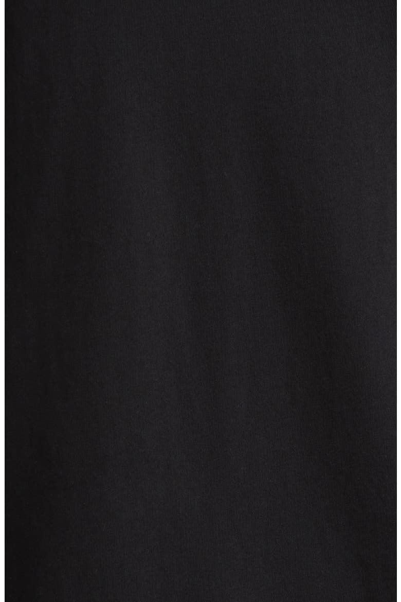 3-Pack Crewneck Cotton T-Shirts, Alternate, color, BLACK