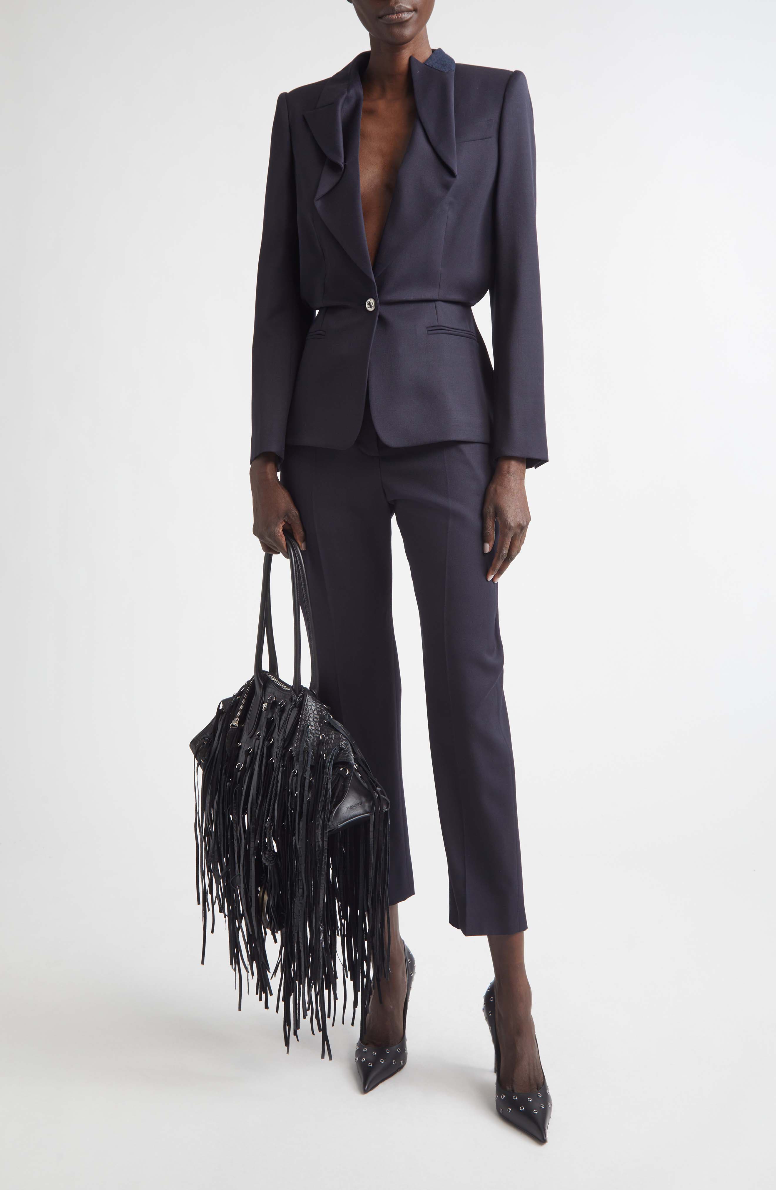 Cotton Folded Lapel Jacket - image 2