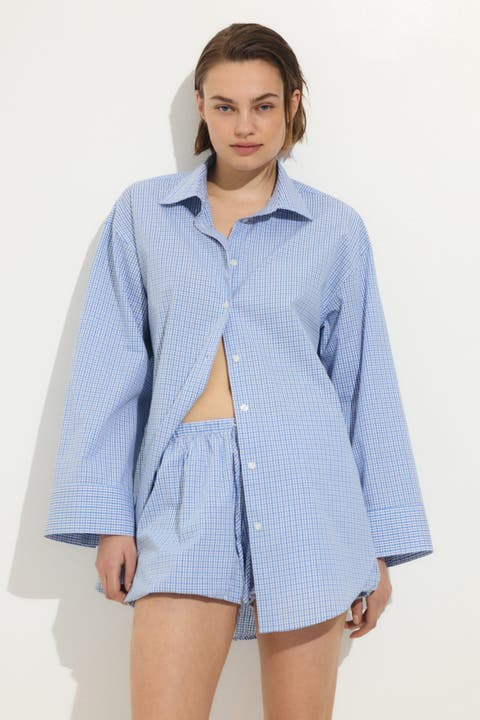 Oversized beach shirt