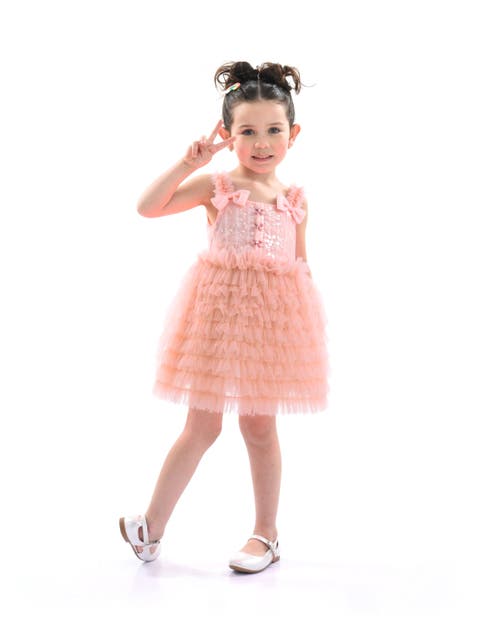 Bow Tiered Tulle Dress (Baby)