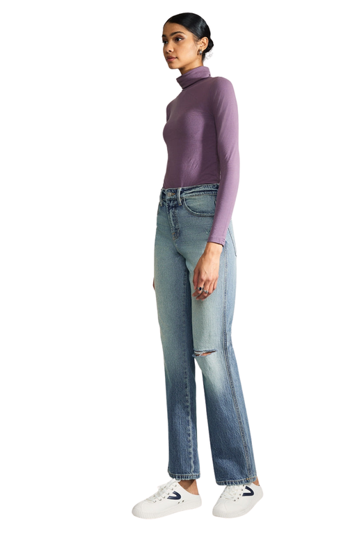 Kancan Premier Poppi Premier Ultra High Rise Bootcut Jeans In Medium Wash