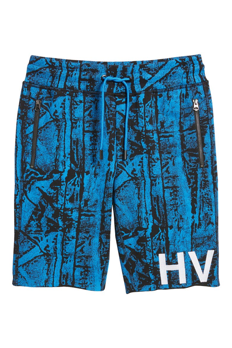 French Terry Shorts, Alternate, color, CRINKLED