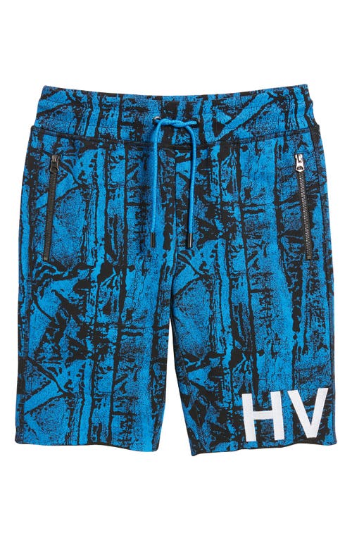 Hvman French Terry Shorts In Crinkled