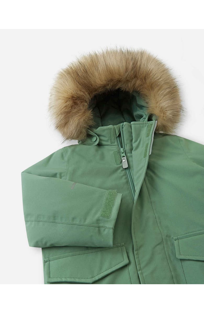 Reima Tec winter jacket, Mutka, Alternate, color, Green Clay