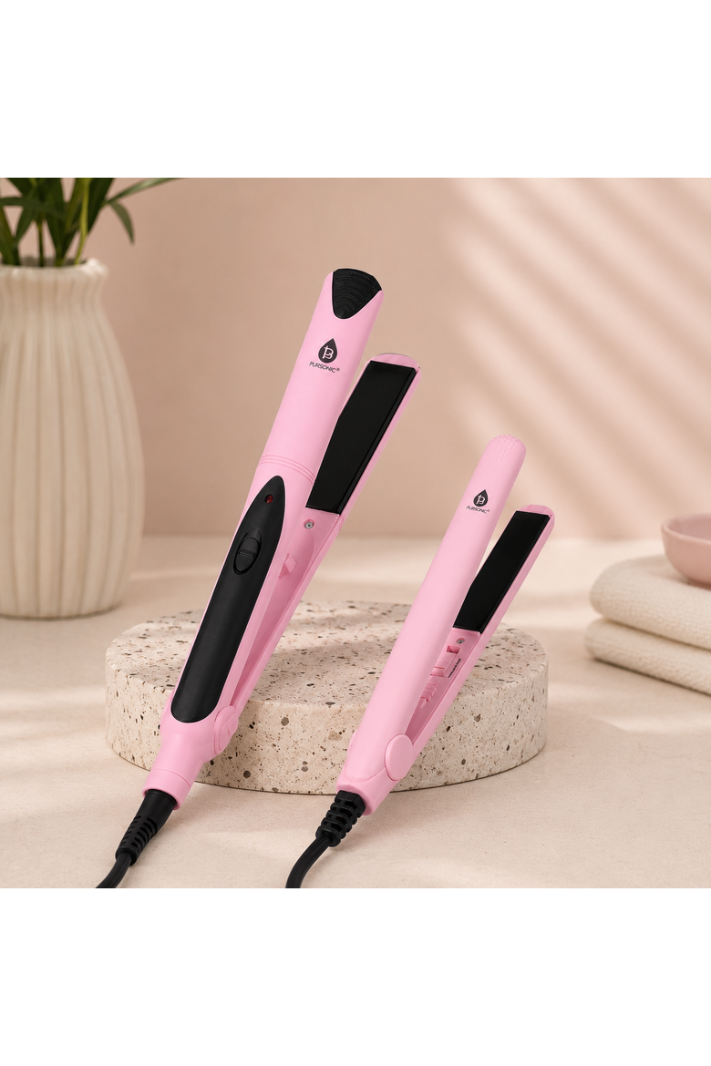 Complete Set USB Rechargeable & Flat Iron Duo, Alternate, color, Multicolor
