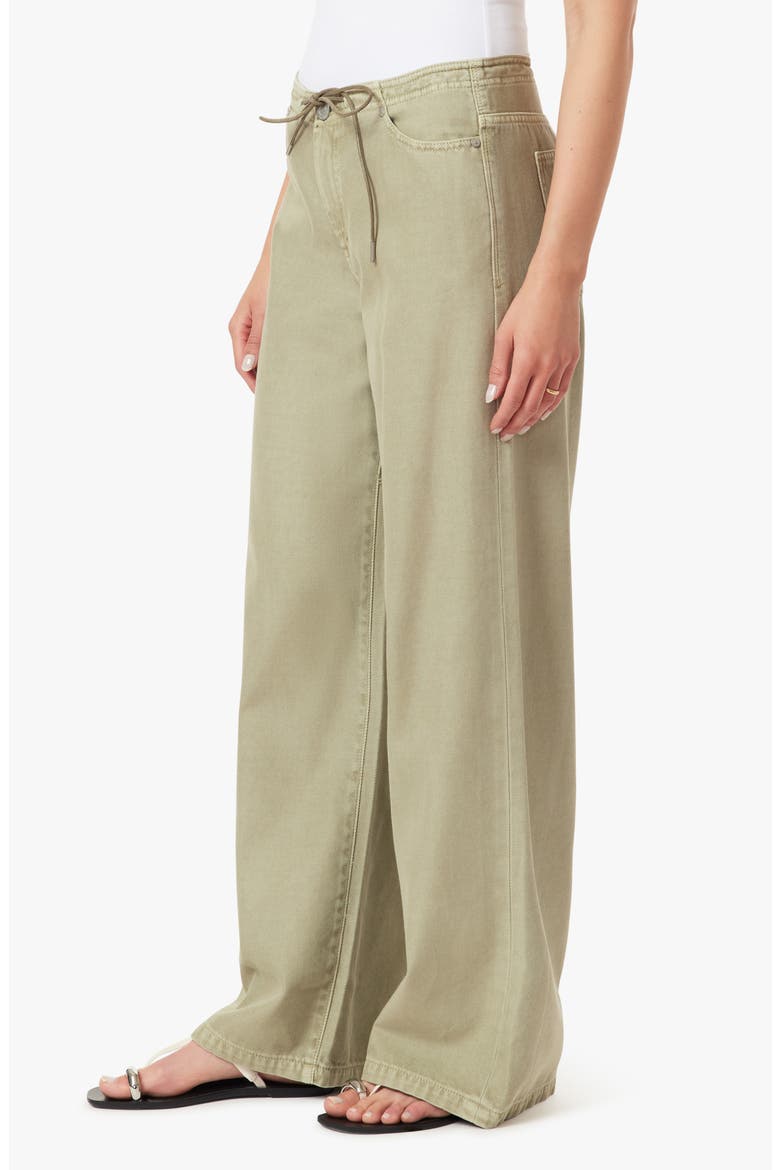 Kira Drawstring Wide Leg Pants, Alternate, color, TEA
