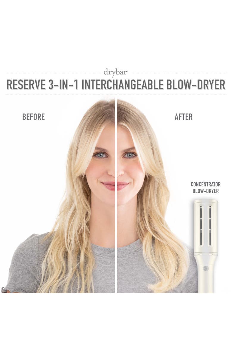 Drybar Reserve 3-in-1 Interchangeable Blow Dryer, Alternate, color,