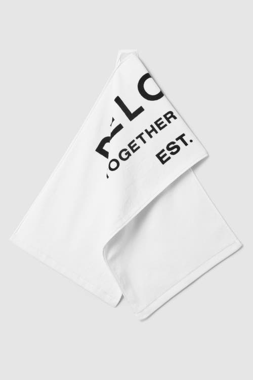 Peloton Sweat Towel Set In Black