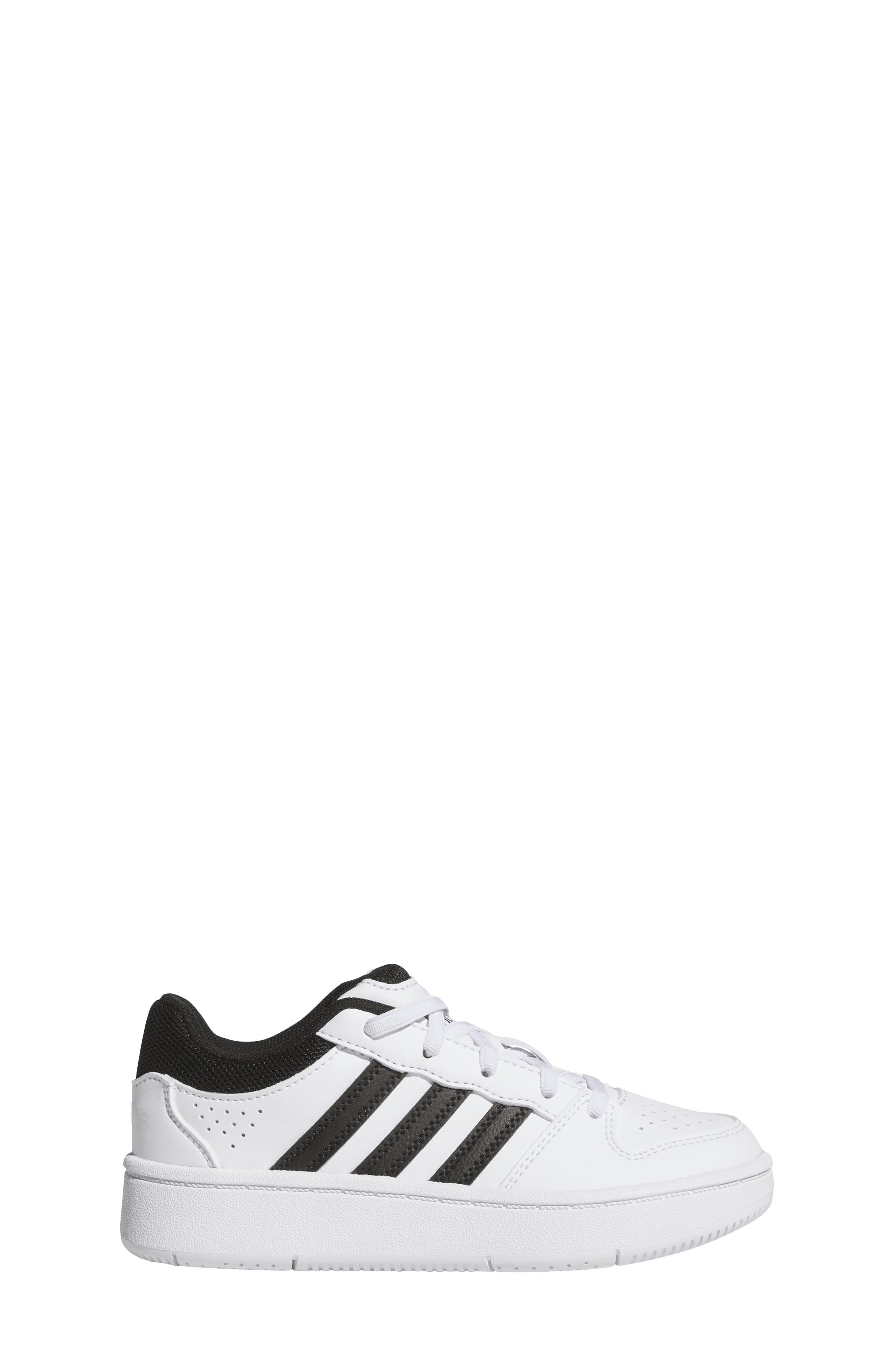 adidas Kids' Hoops Classic Sneaker, Alternate, color, Footwear White/ Core Black