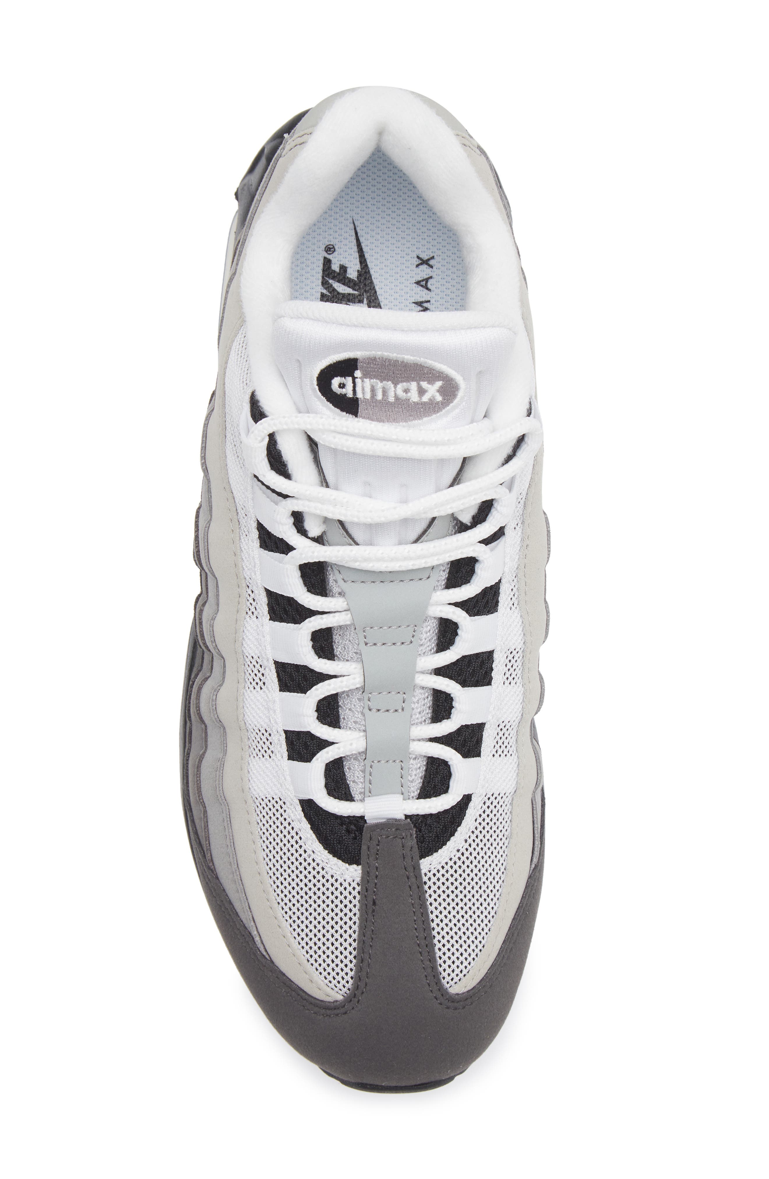 Nike Air Max 95 Essential Sneaker, Alternate, color, Black/ Medium Ash