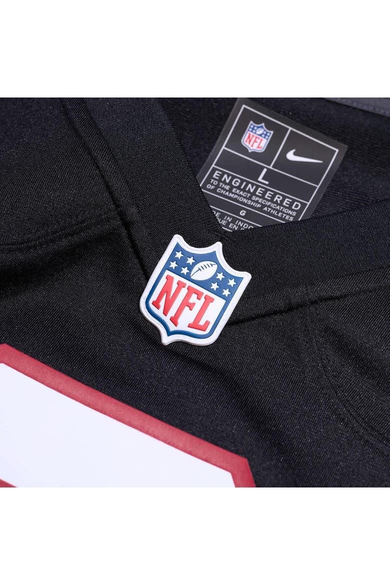 Men's Nike Michael Penix Jr. Black Atlanta Falcons Alternate Game Jersey, Alternate, color, Black