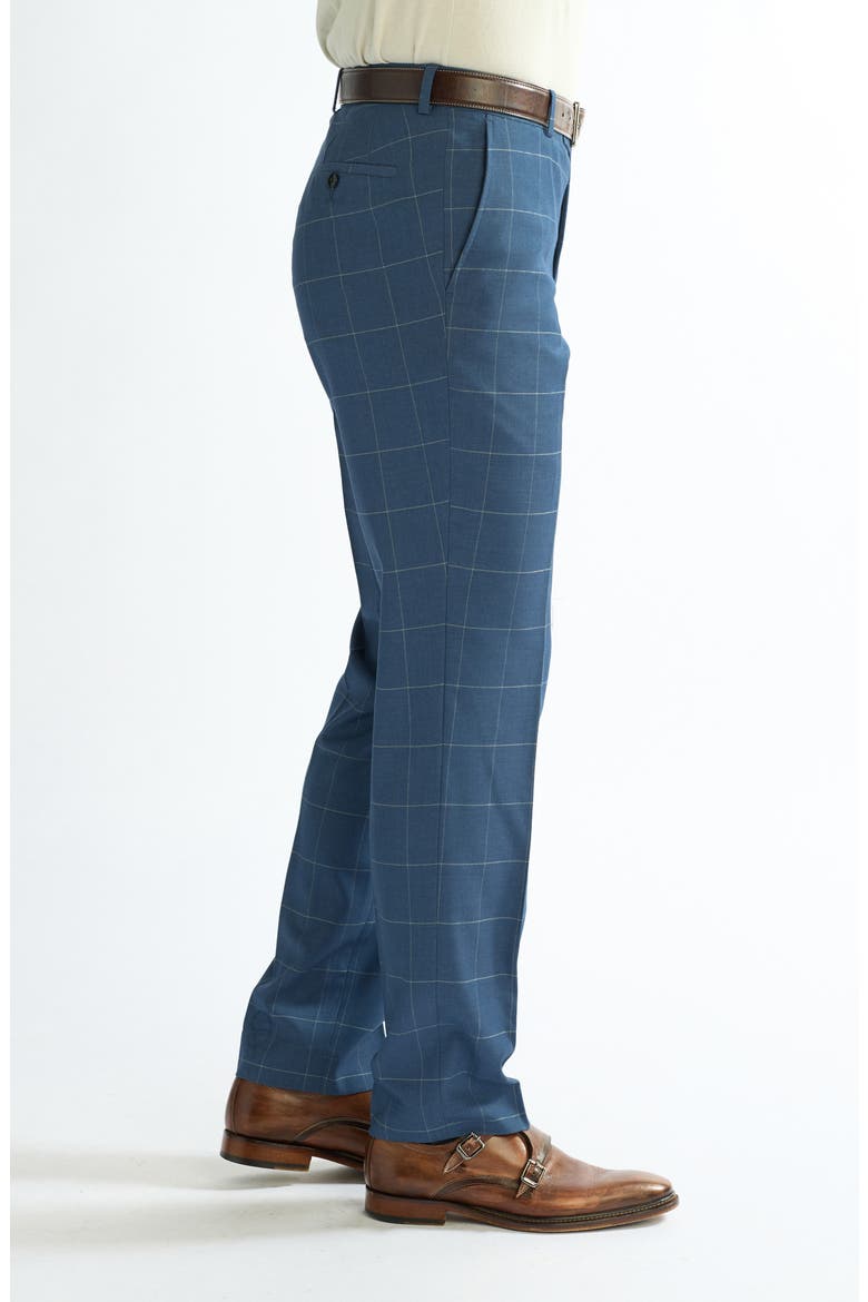 Blue Windowpane Suit, Alternate, color, BLUE
