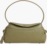 Modenaire Woven Leather Shoulder Bag