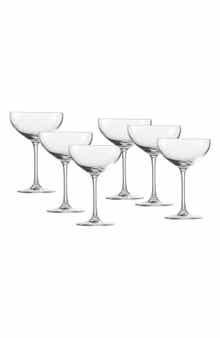 Fortessa Schott Zwiesel Bar Special Set of 6 Coup Glasses