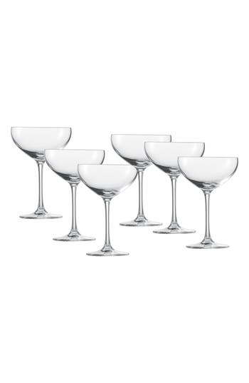 Fortessa Schott Zwiesel Bar Special Set Of 6 Coup Glasses In Clear