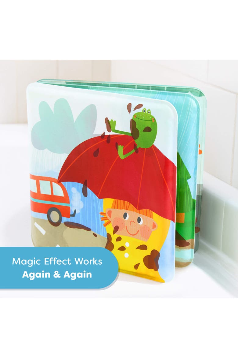Magic Muddy Day Color Changing Bath Book, Alternate, color, Red Multi