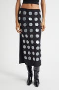 CONNER IVES Mother-of-Pearl Paillette Skirt
