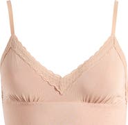 MeUndies FeelFree Lace Trim Plunge Bralette