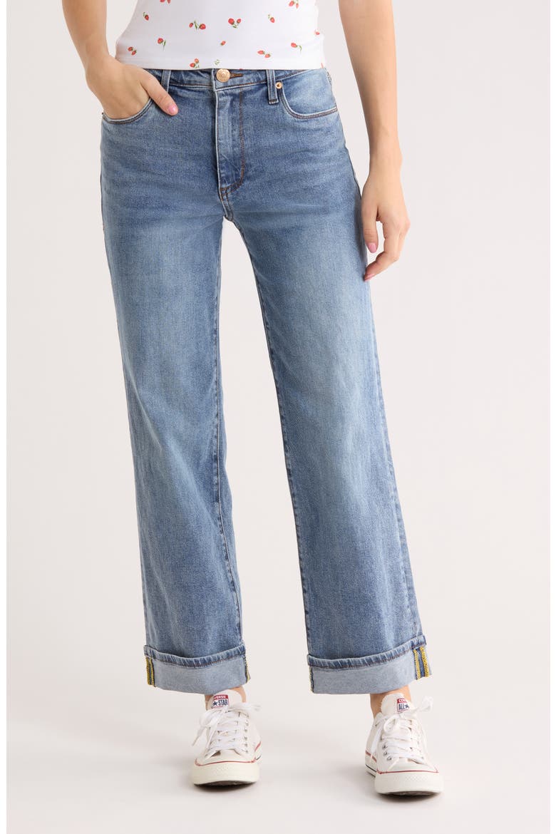 Raya High Waist Baggy Boyfriend Jeans, Main, color, SAN DIEGO