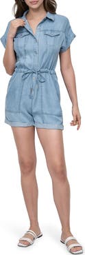 DKNY Jeans Short Sleeve Romper