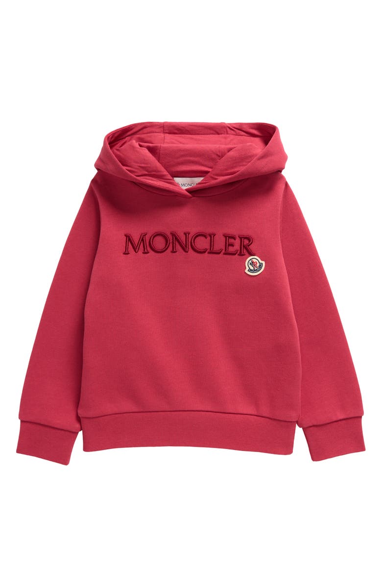 Moncler Kids' Logo Graphic Hoodie, Main, color,