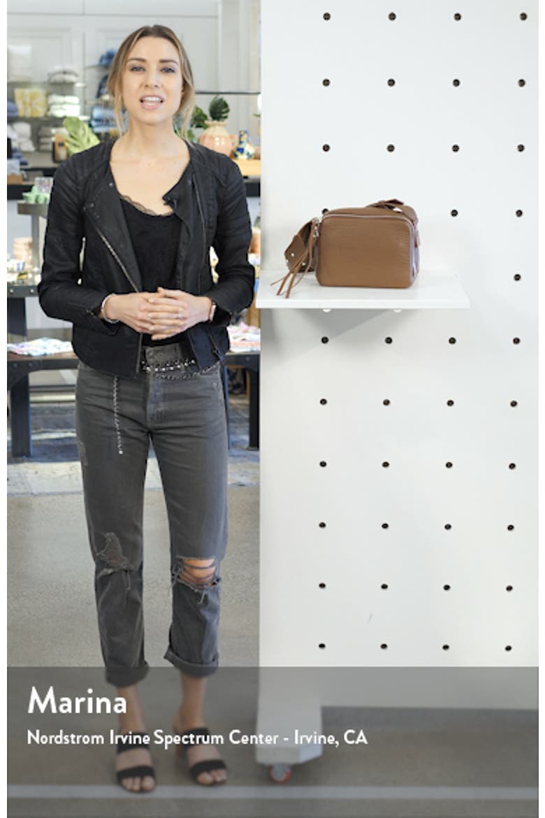 Vincent Leather Crossbody Bag video