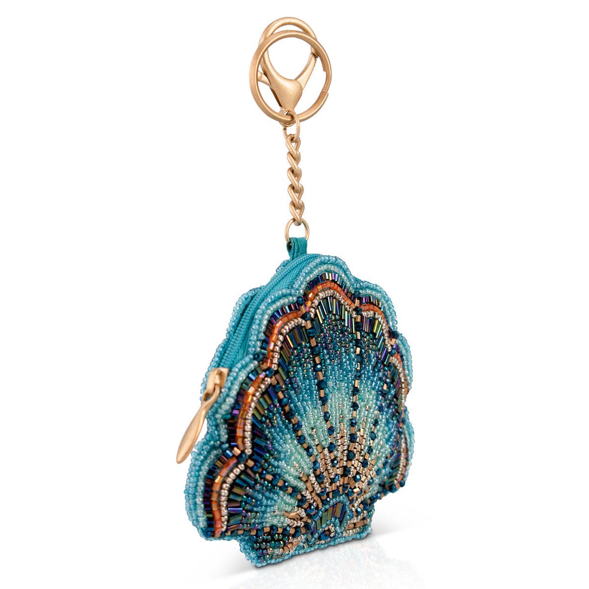 Mary Frances Accessories Blue Cove Coin Purse, Alternate, color, Blue