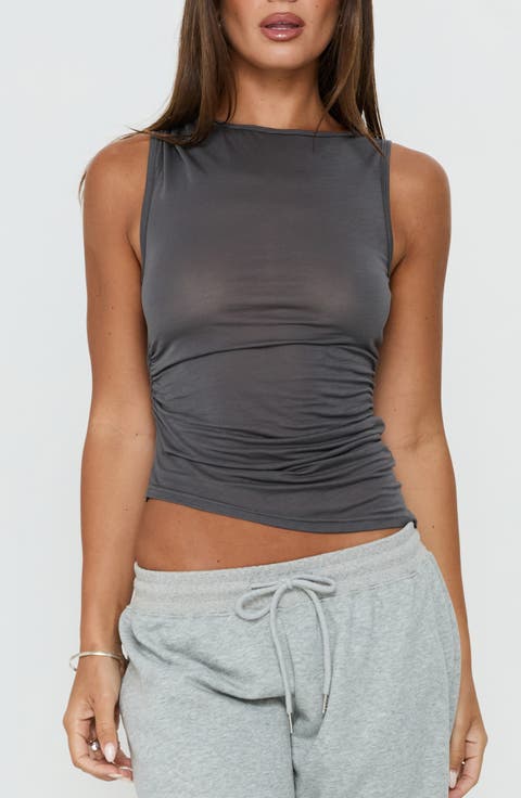 Hopeful Romantic Semi-Sheer Tank Top