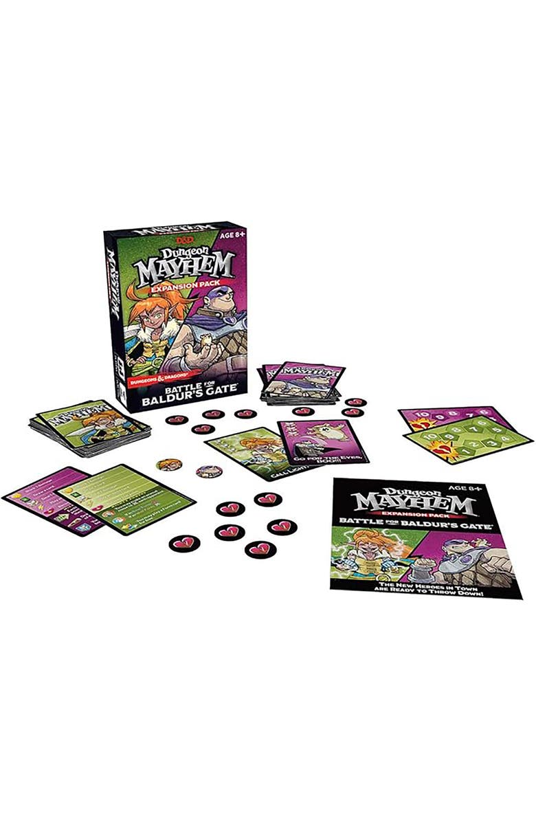 Dungeons & Dragons Dungeon Mayhem Expansion Pack Battle for Baldur's Gate, Alternate, color, Multicolored