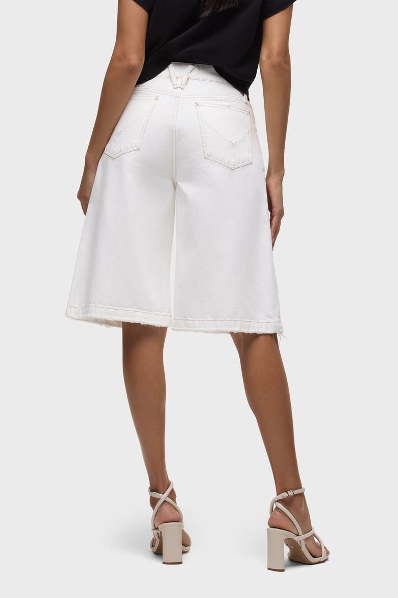 skylar dropped long short, Alternate, color, white