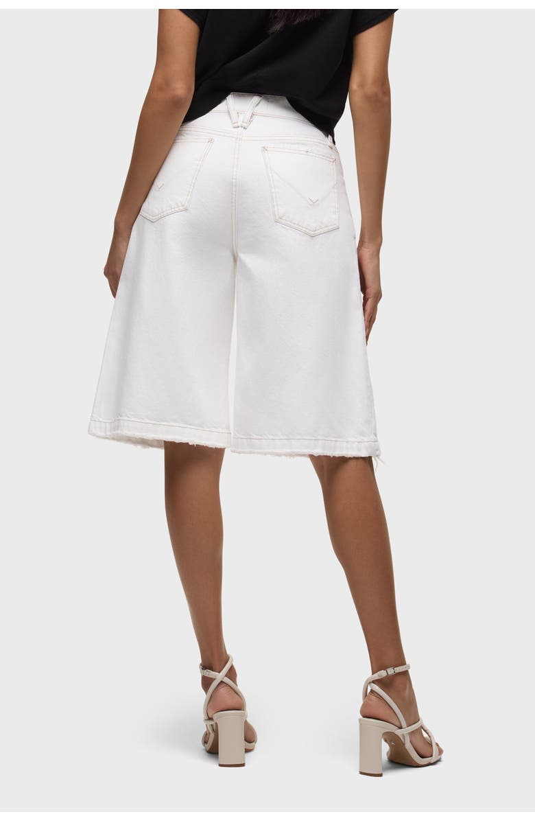 Hudson Jeans skylar dropped long short, Alternate, color, White