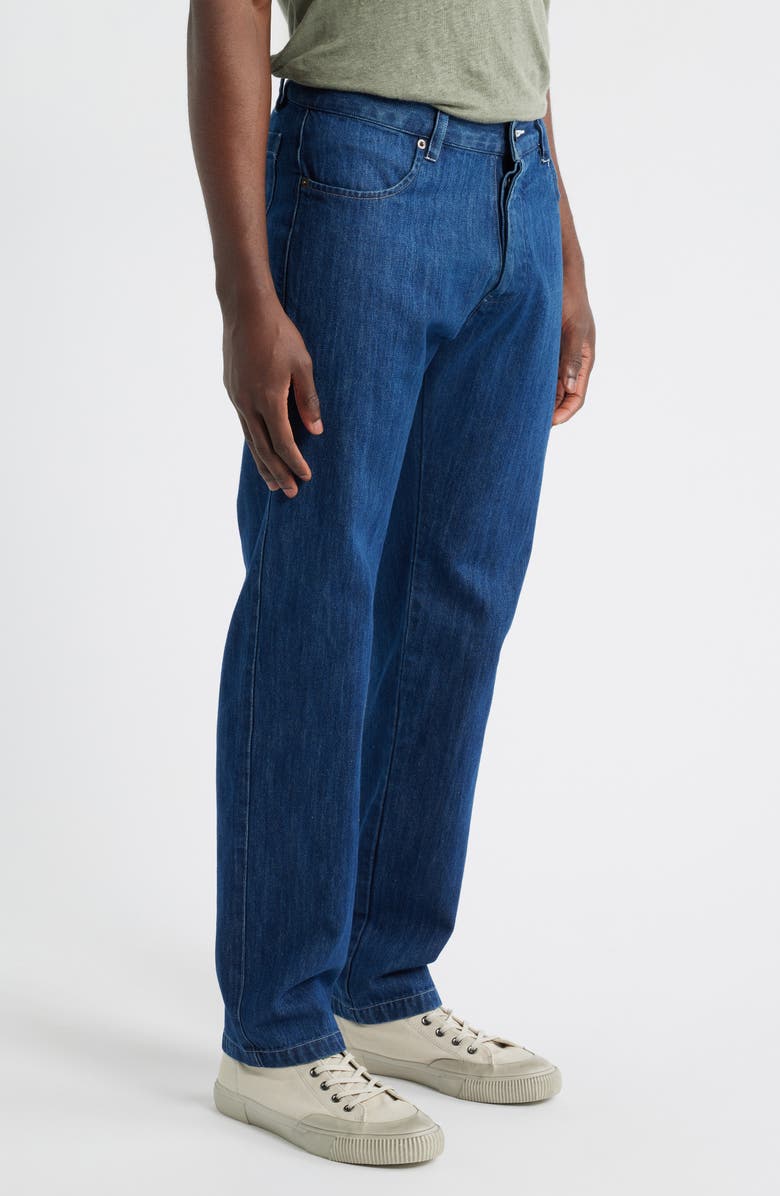 ALEX CRANE Straight Leg Organic Cotton Jeans, Alternate, color, Indigo