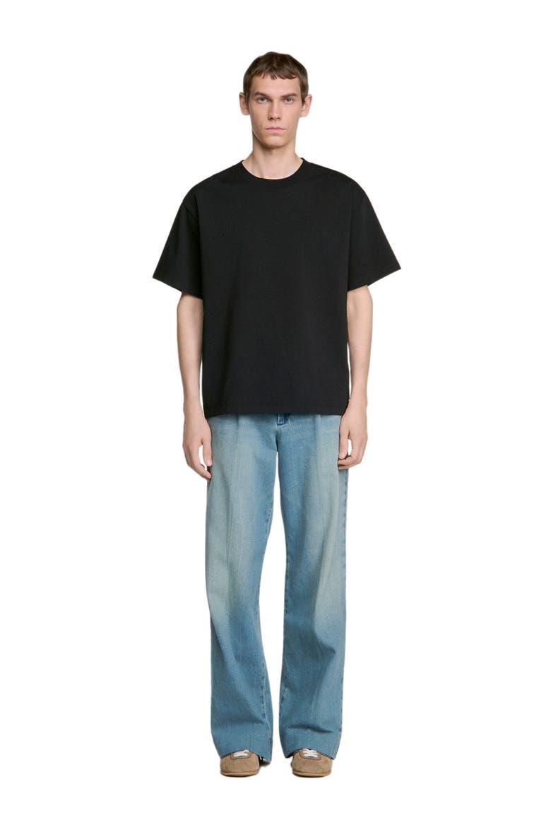 Oversized T-shirt, Main, color, Black