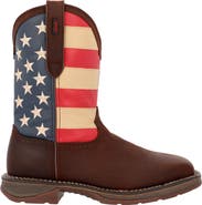 DURANGO Patriotic Steel Toe Work Boot