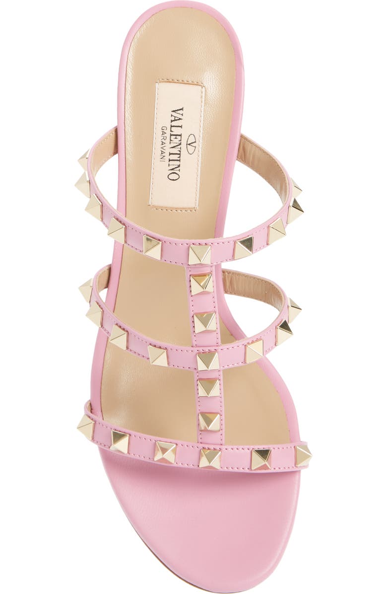 Valentino Garavani Rockstud Slide Sandal, Alternate, color,