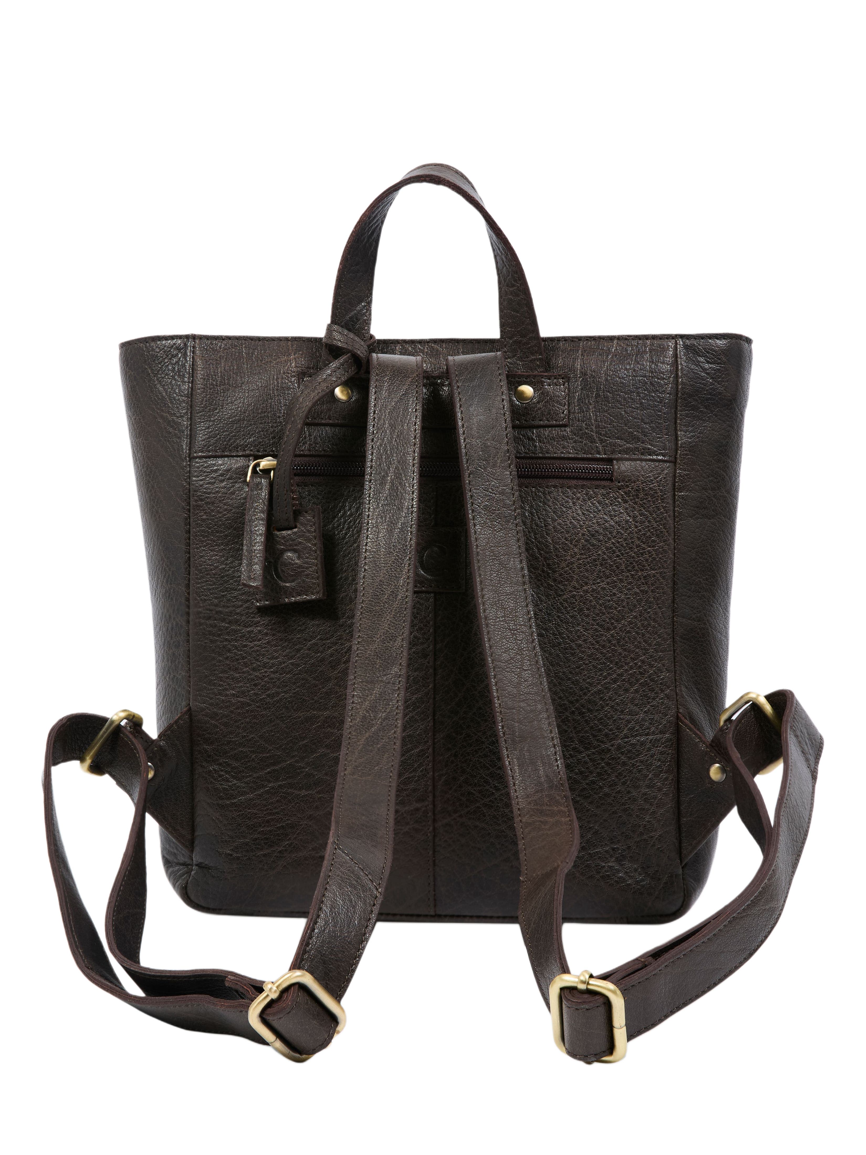 Celtic & Co. Leather Backpack, Alternate, color, 