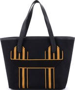 Pre-Owned Hermes Pursangle Tote Canvas with Leather