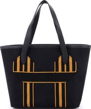 Pre-Owned Hermes Pursangle Tote Canvas with Leather