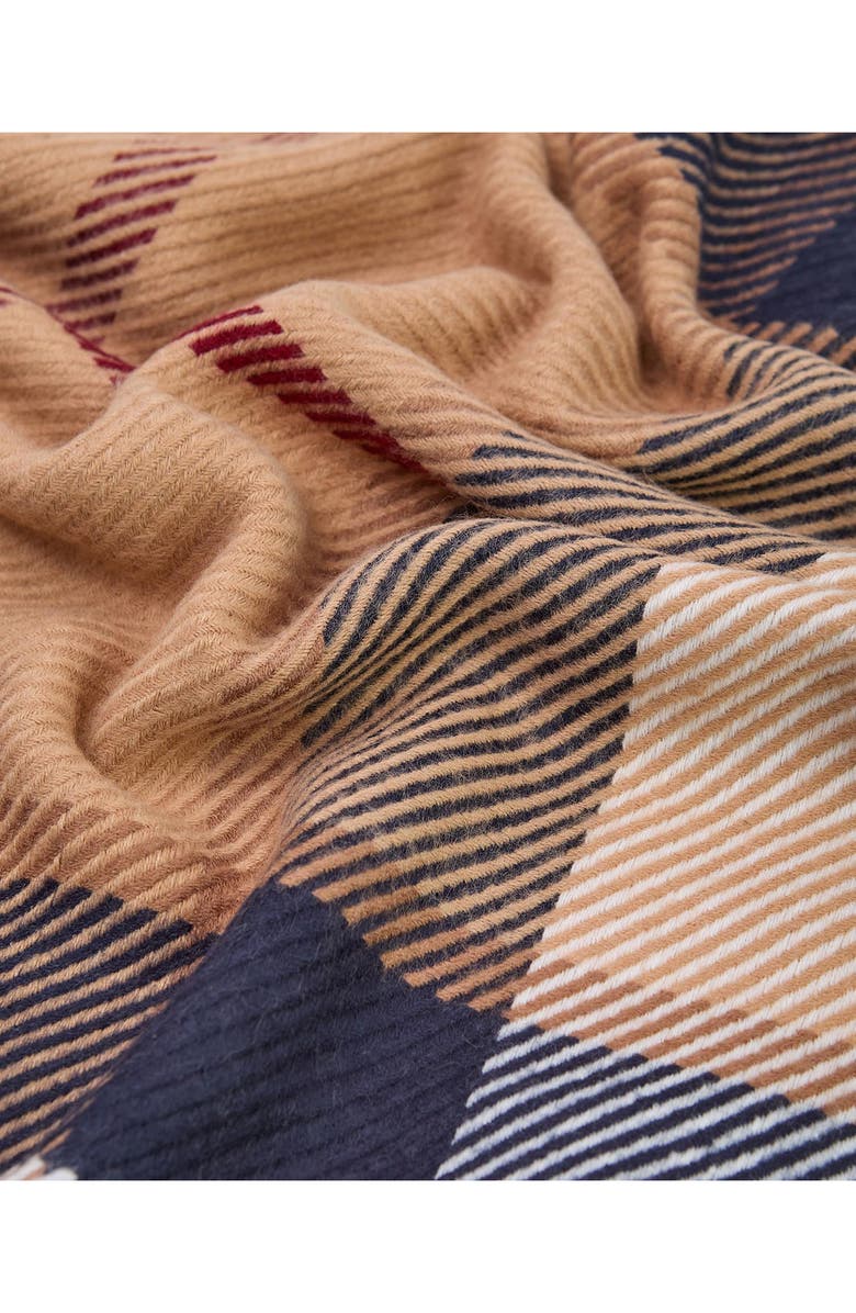 Barbour Blair Tartan Scarf, Alternate, color, Hessian Tartan