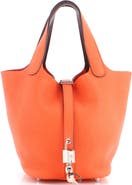 Pre-Owned Hermes Eclat Picotin Lock Bag Clemence PM
