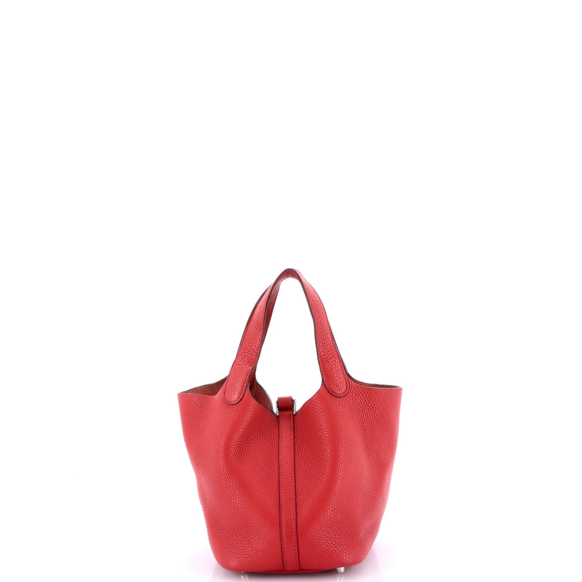 Pre-Owned Hermes Picotin Lock Bag Clemence PM, Alternate, color, 