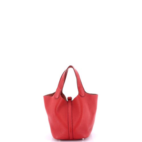 Pre-owned Hermes  Hermes Picotin Lock Bag Clemence Pm