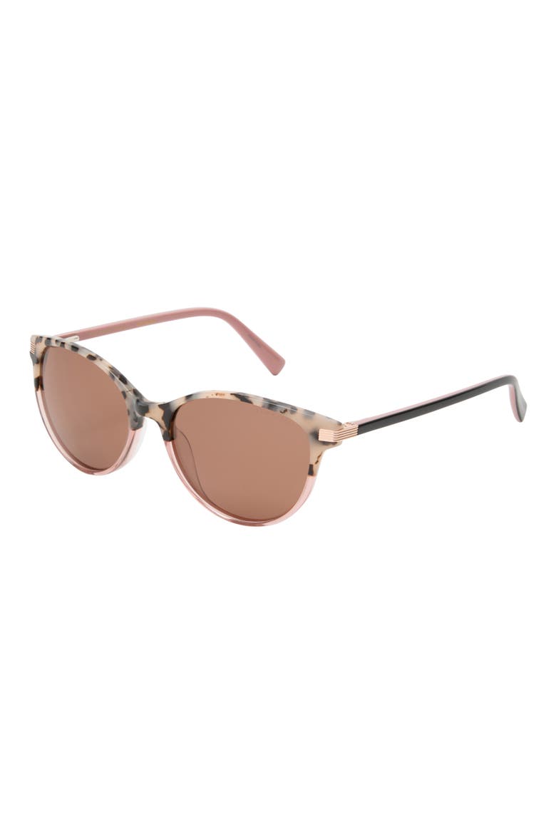 56mm Cat Eye Sunglasses, Alternate, color, BLUSH