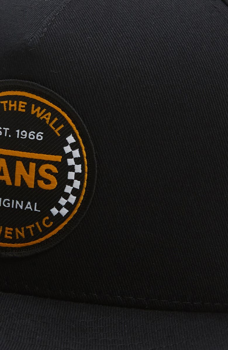 Vans Kids' Checkerboard Logo Baseball Cap, Alternate, color, 