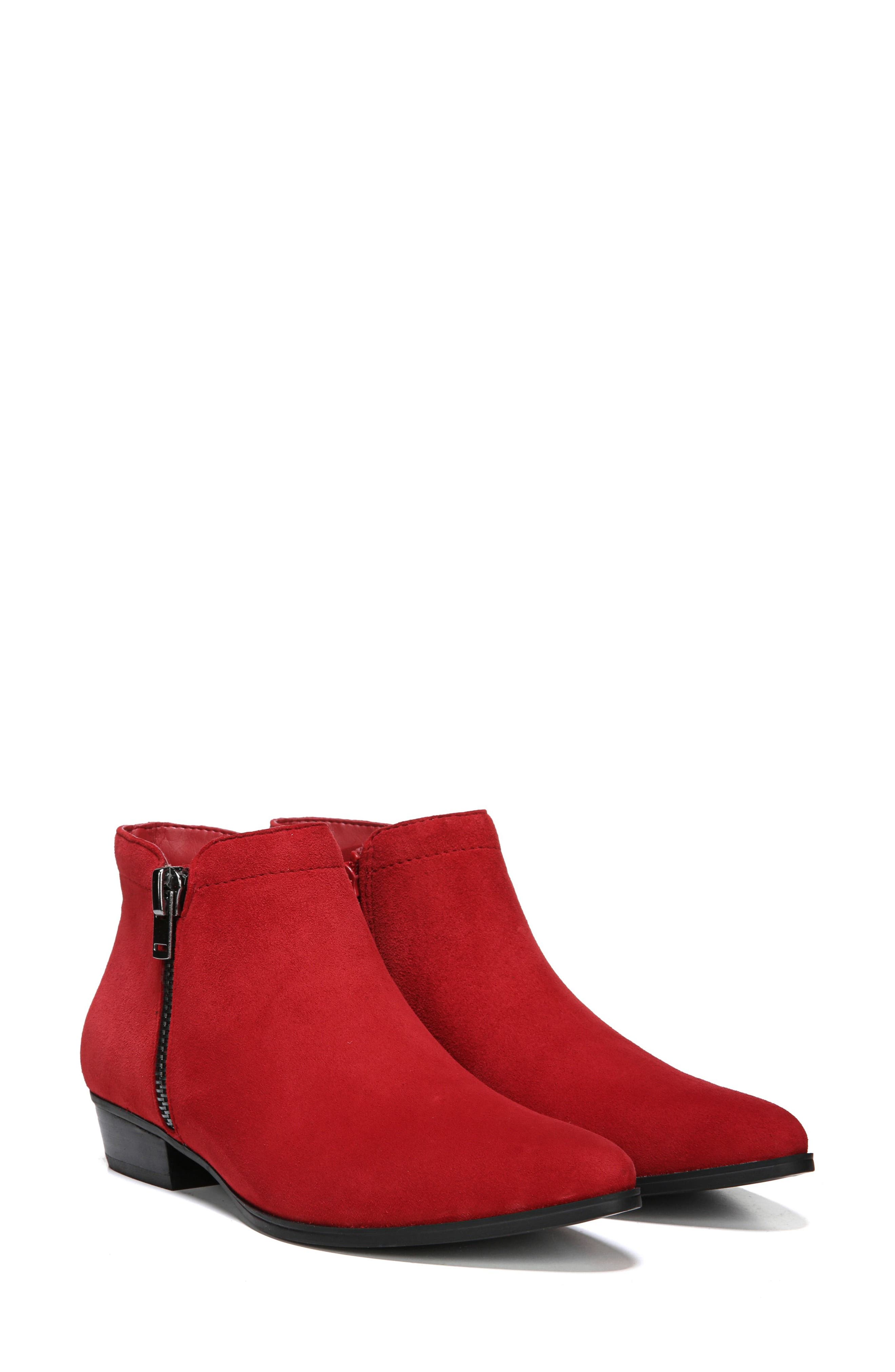 Blair Bootie, Alternate, color, RED SUEDE